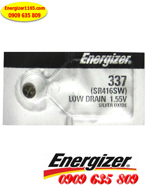 Energizer SR416SW-337; Pin đồng hồ 1.55v Energizer SR416SW-337 Silver Oxide 